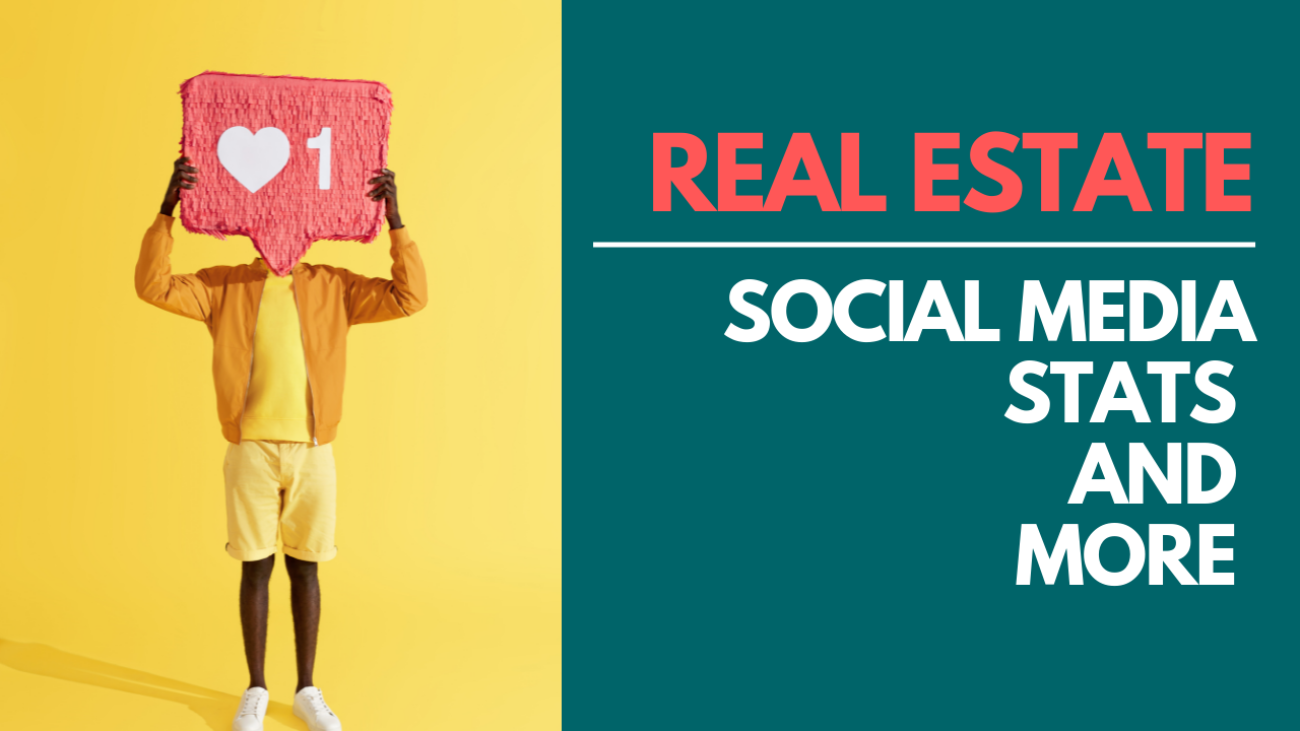 Socia Media Stats for real estate